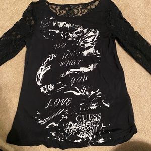 Long sleeve guess shirt